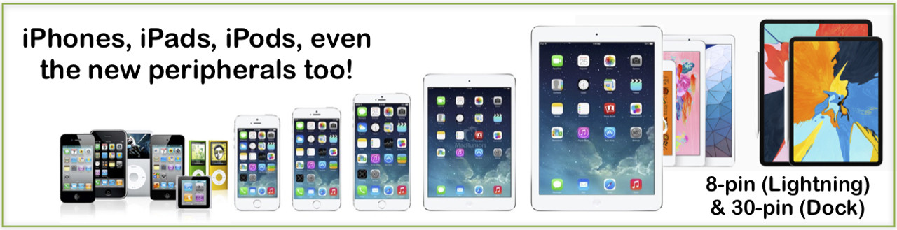 iPhones, iPads, iPods, etc...